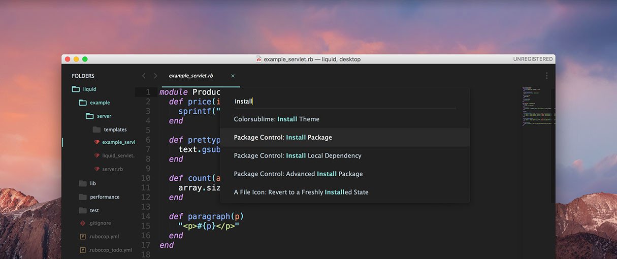 how to download sublime text plugins