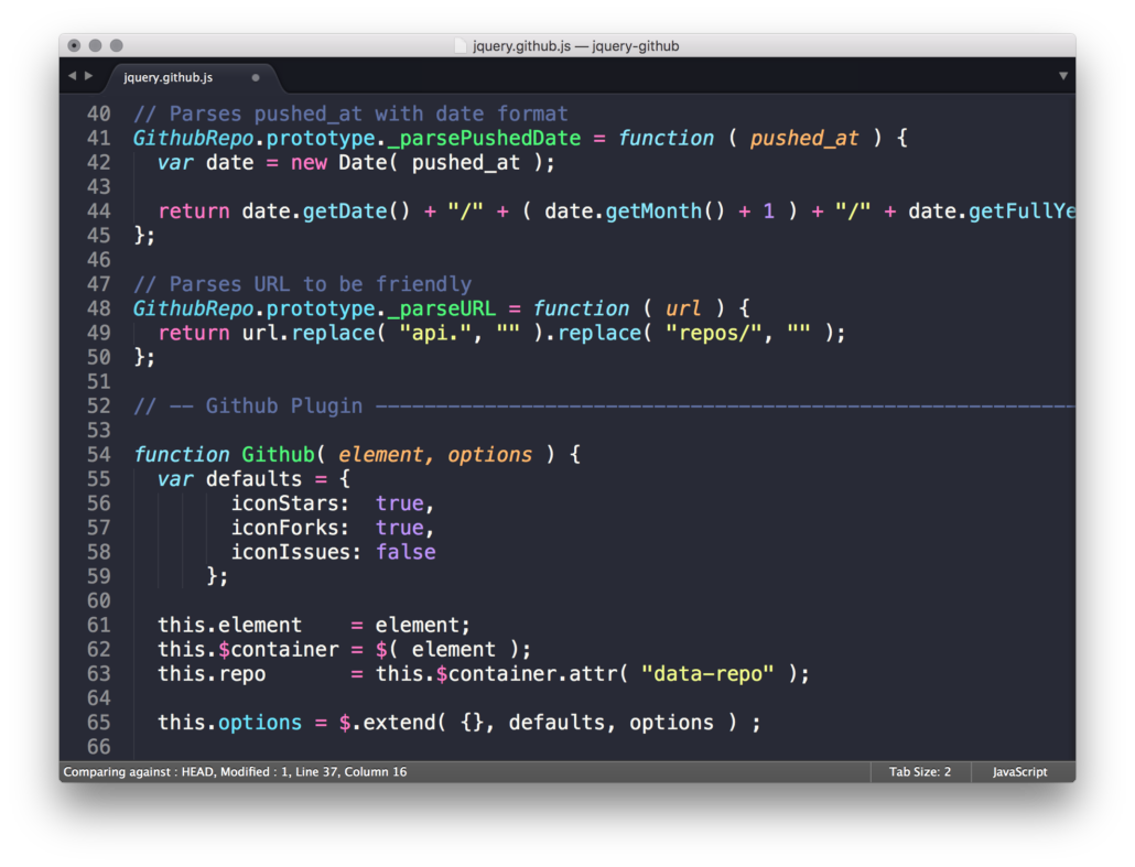 Dracula Sublime Text Theme