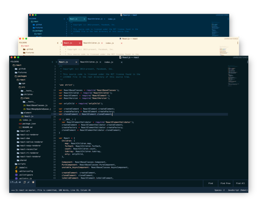 Edge Sublime Text Theme