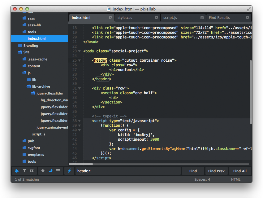 Flatland Sublime Text Theme